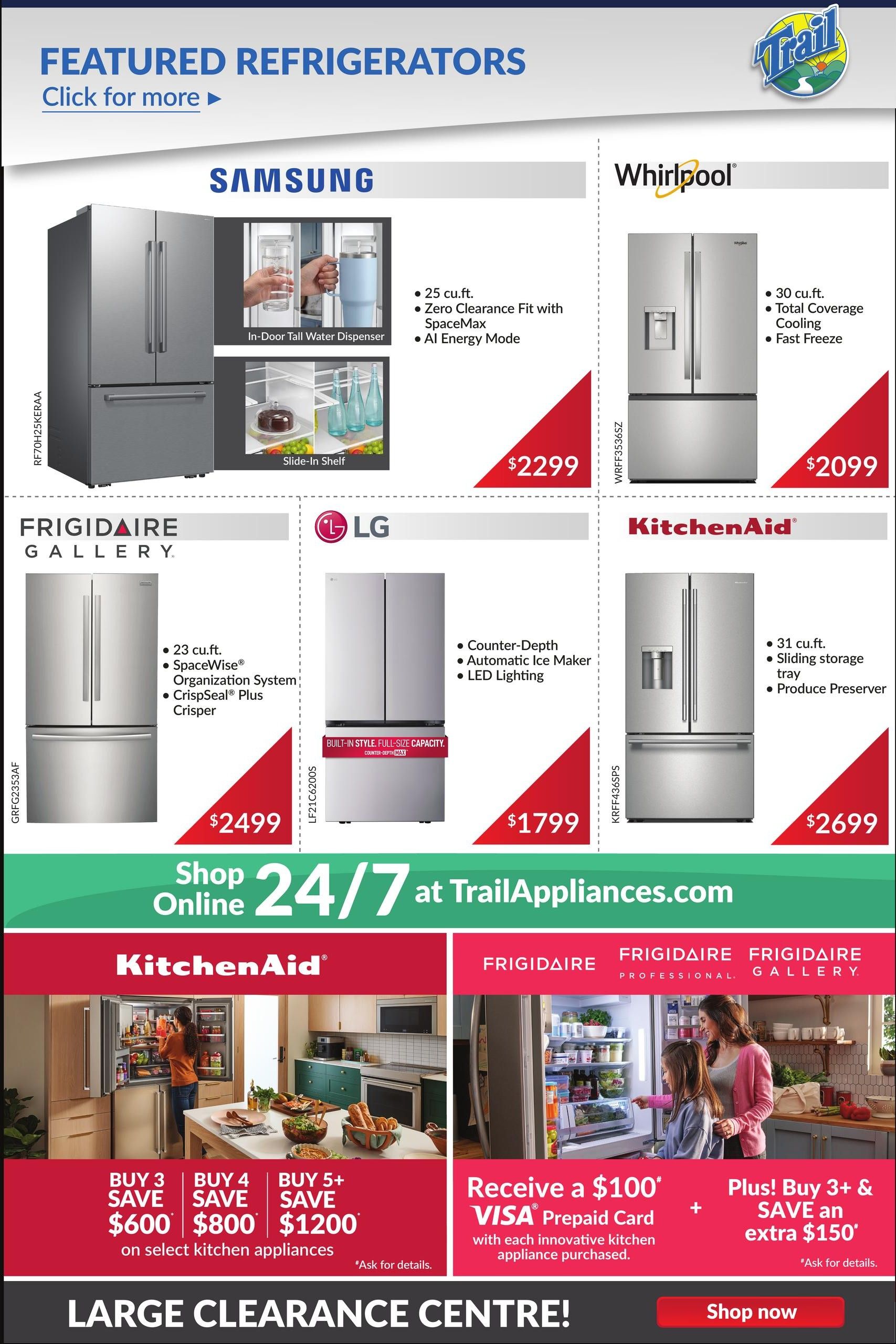 Trail Appliances (AB & SK) Flyer August 27 to September 2