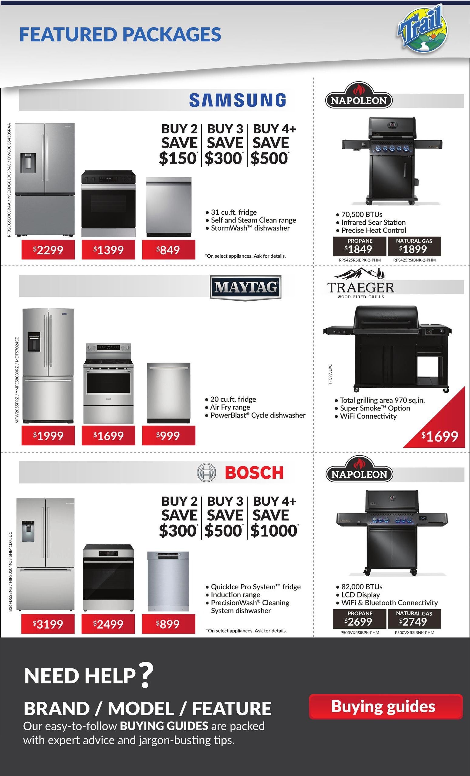 Trail Appliances (AB & SK) Flyer August 27 to September 2