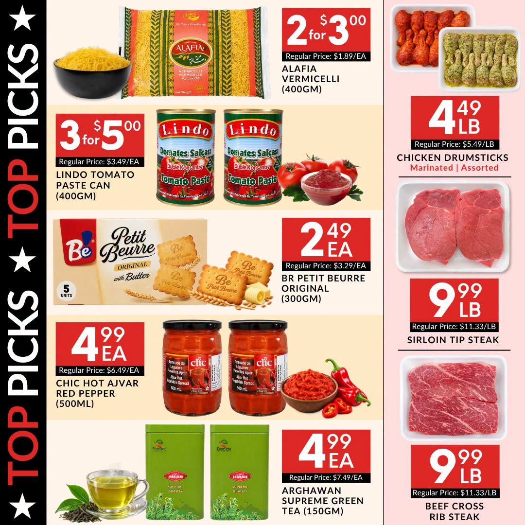 Basha Foods International Flyer August 27 to September 2