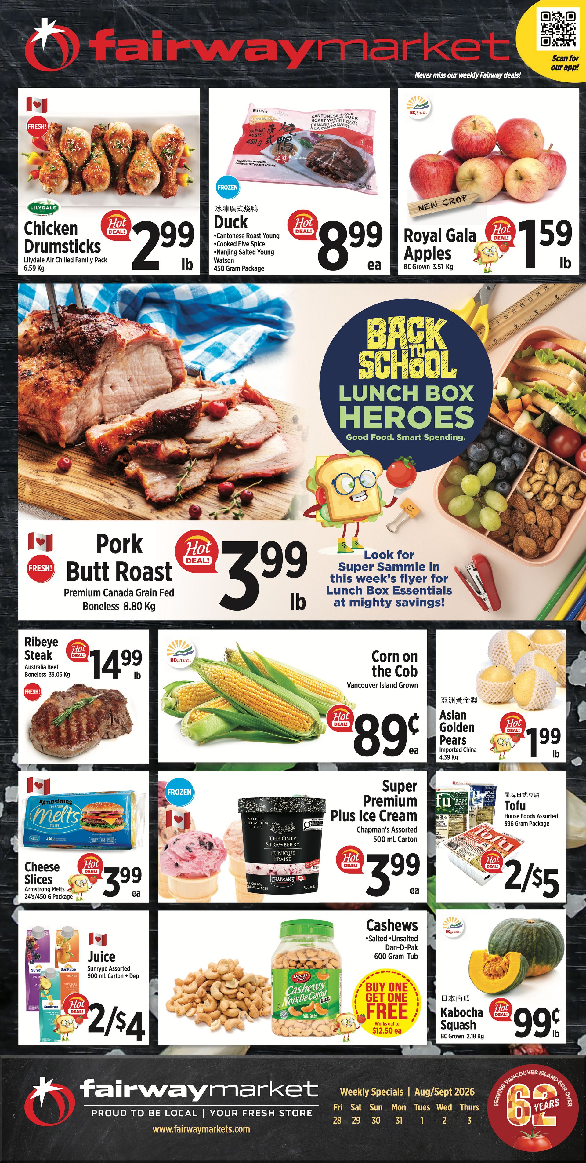 Fairway Market Flyer August 28 to September 3