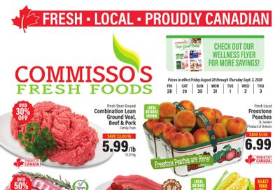 Commisso's Fresh Foods Flyer August 28 to September 3