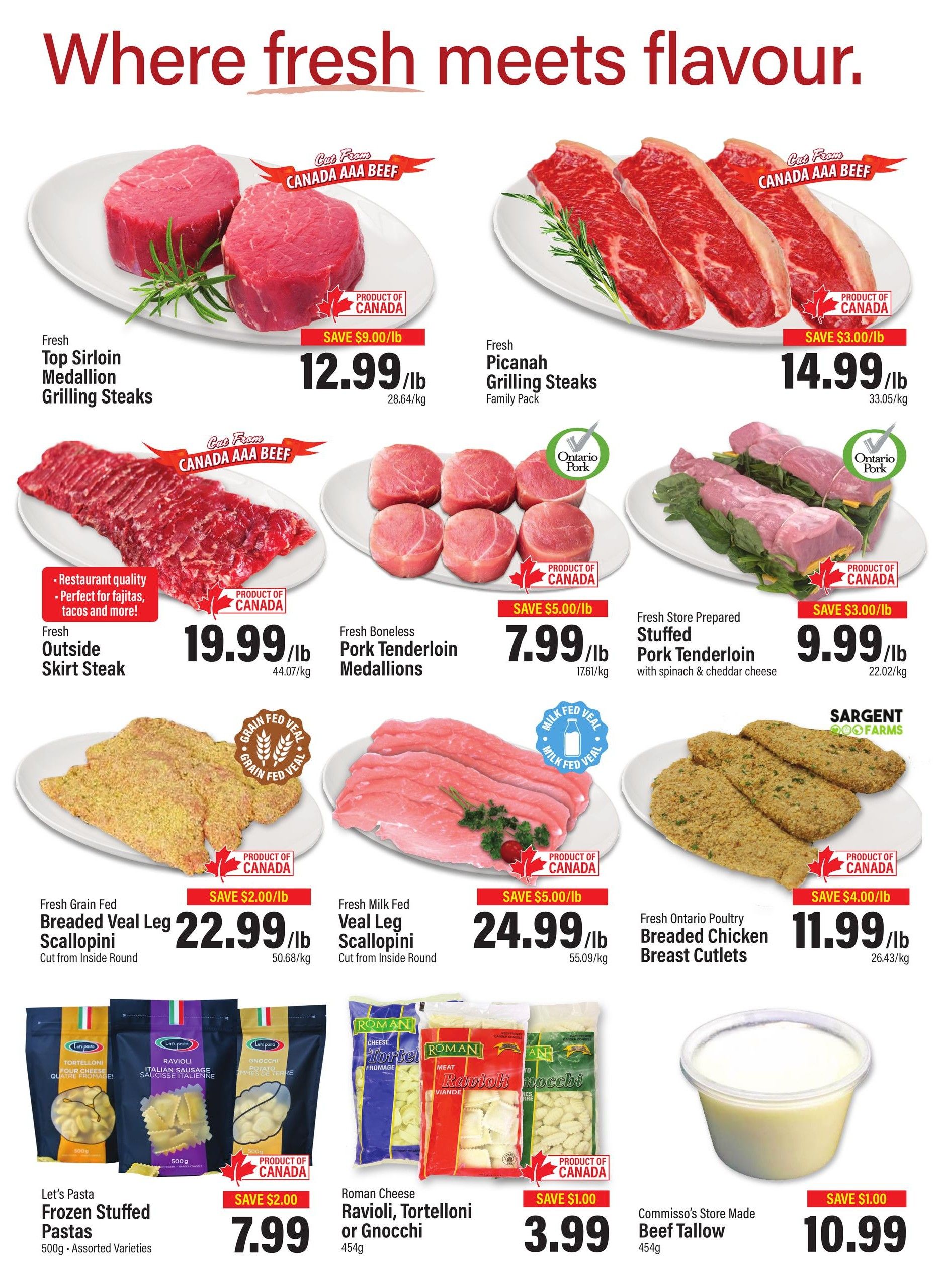 Commisso's Fresh Foods Flyer August 28 to September 3