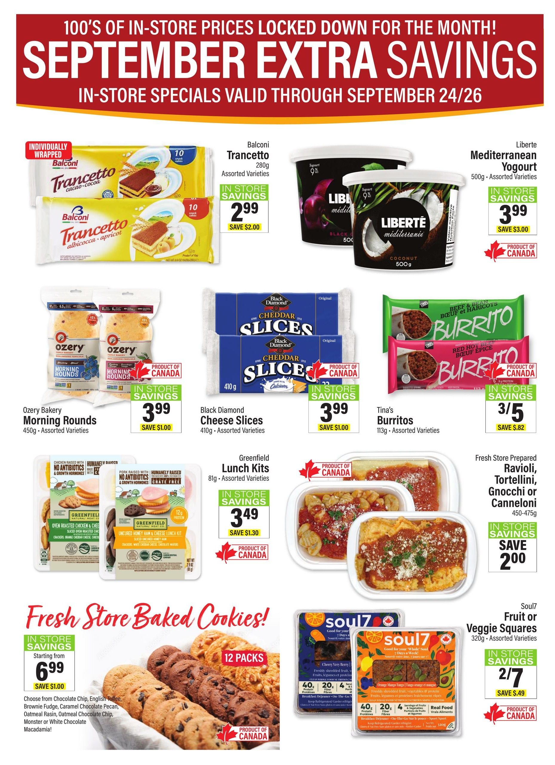 Commisso's Fresh Foods Flyer August 28 to September 3