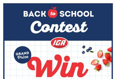 IGA Stores of BC Flyer August 28 to September 3 