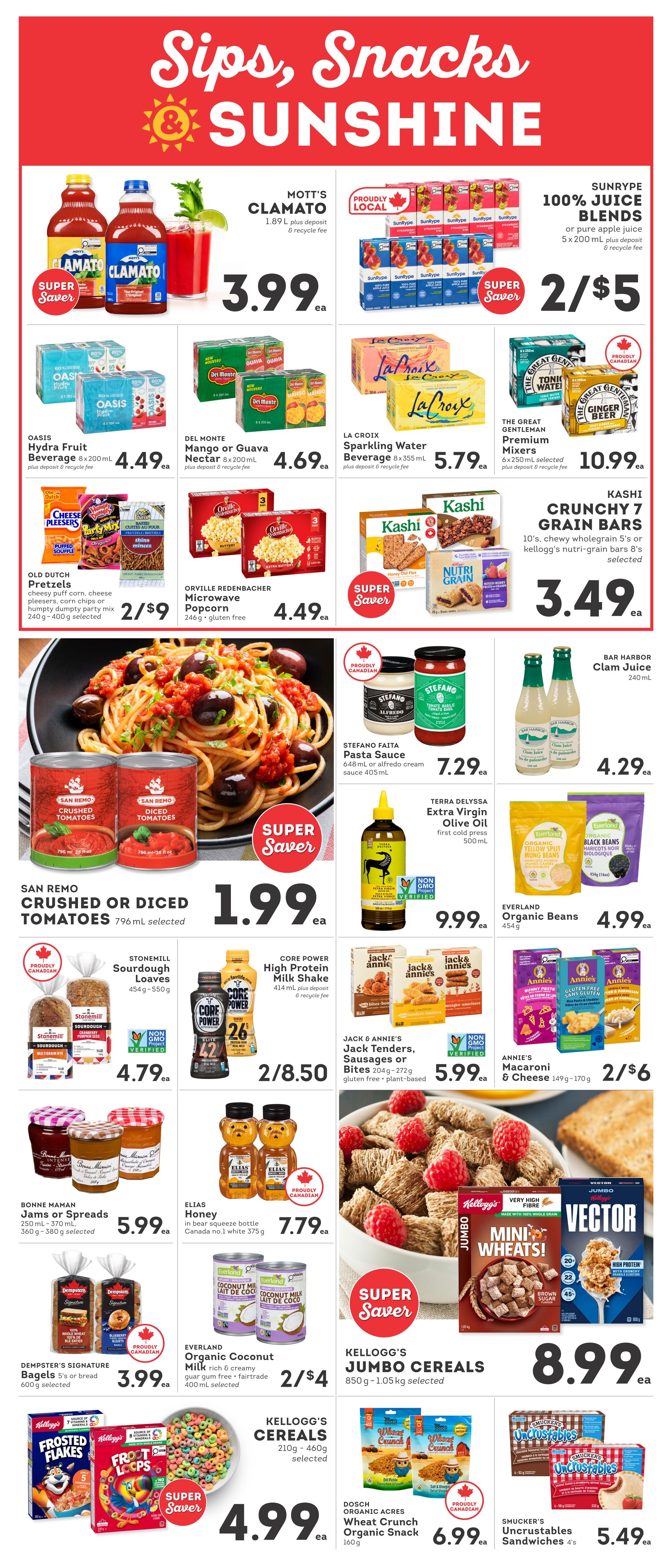 IGA Stores of BC Flyer August 28 to September 3 