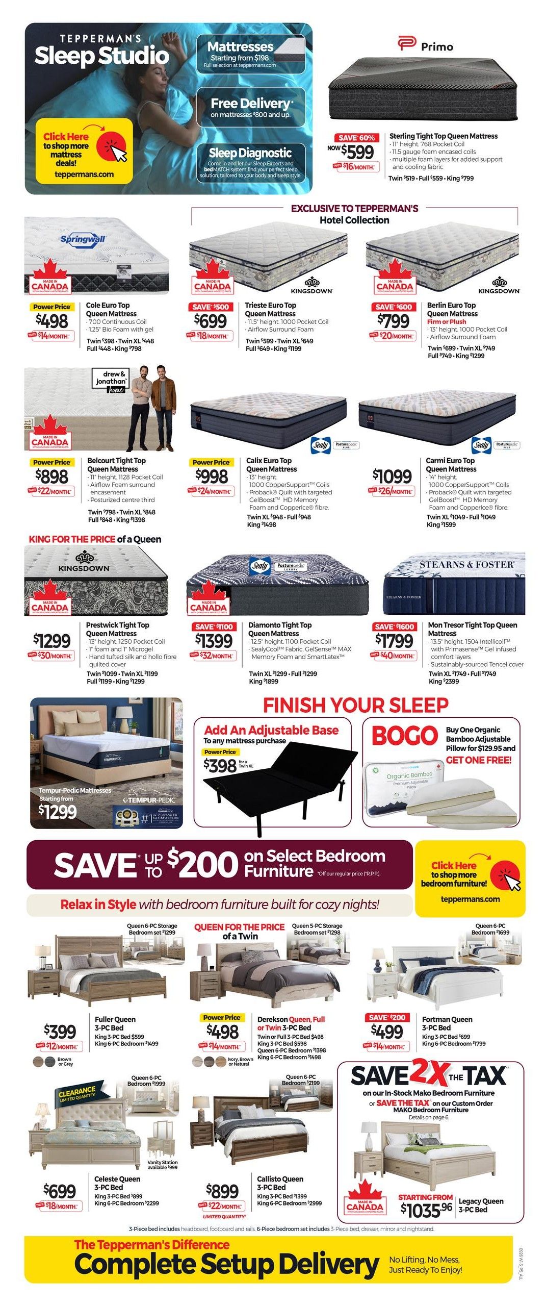 Tepperman's Flyer August 28 to September 3