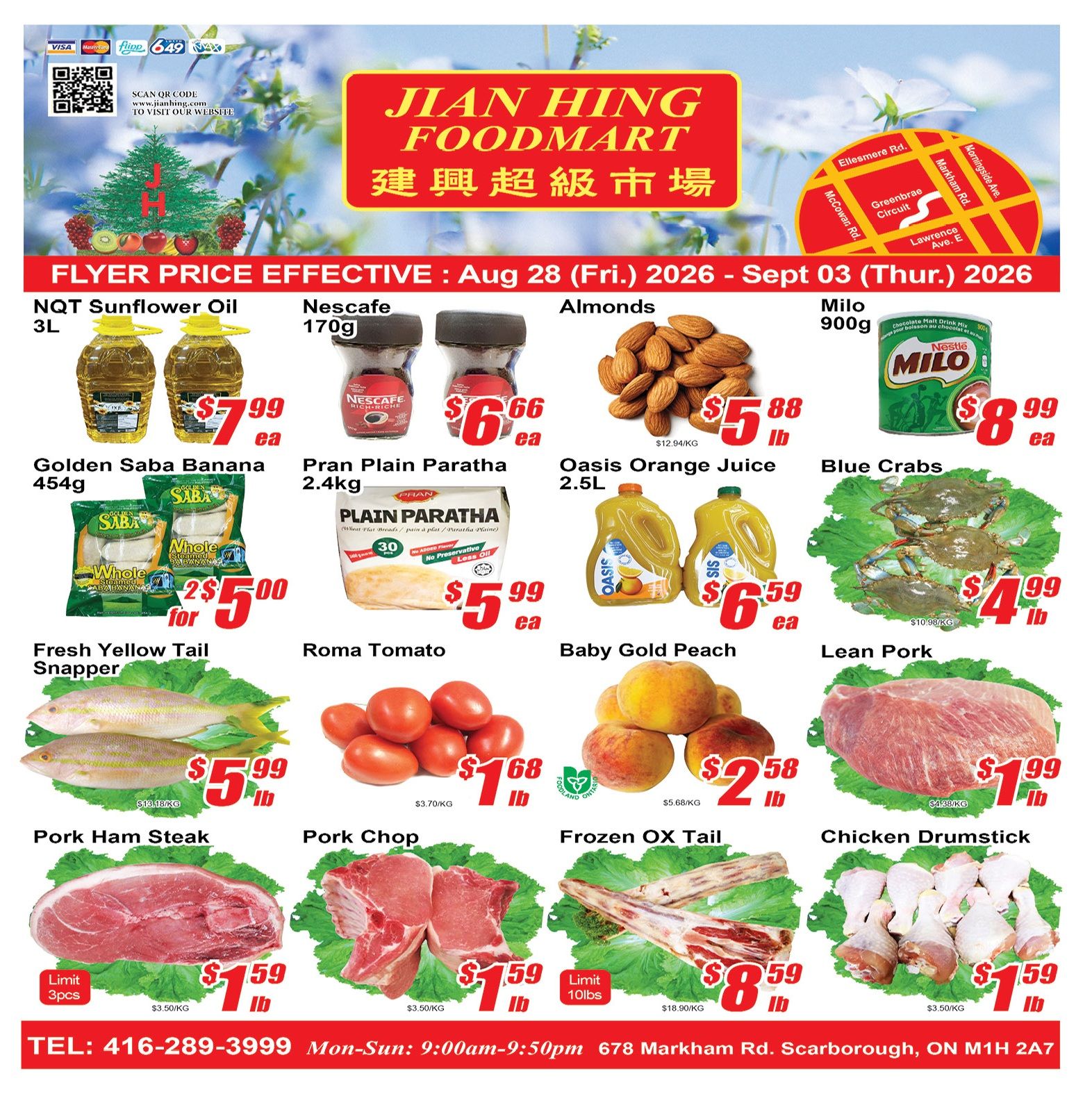 Jian Hing Foodmart (Scarborough) Flyer August 28 to September 3