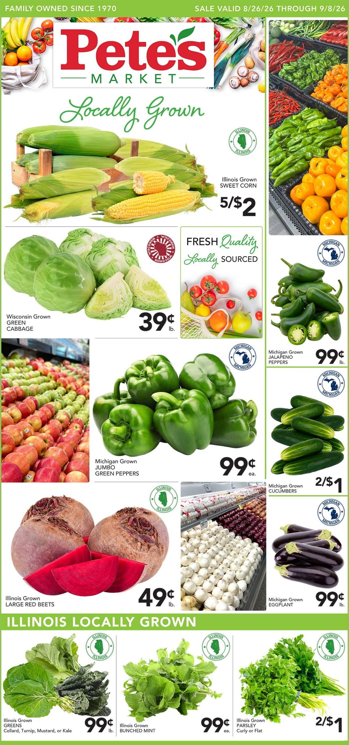 Pete's Fresh Market (Alsip Area, IL) Weekly Ad August 27 - 27, 2026