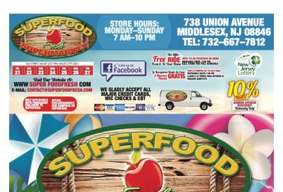 Super Food Fresh (Middlesex, NJ) Weekly Ad August 21 - 27, 2026