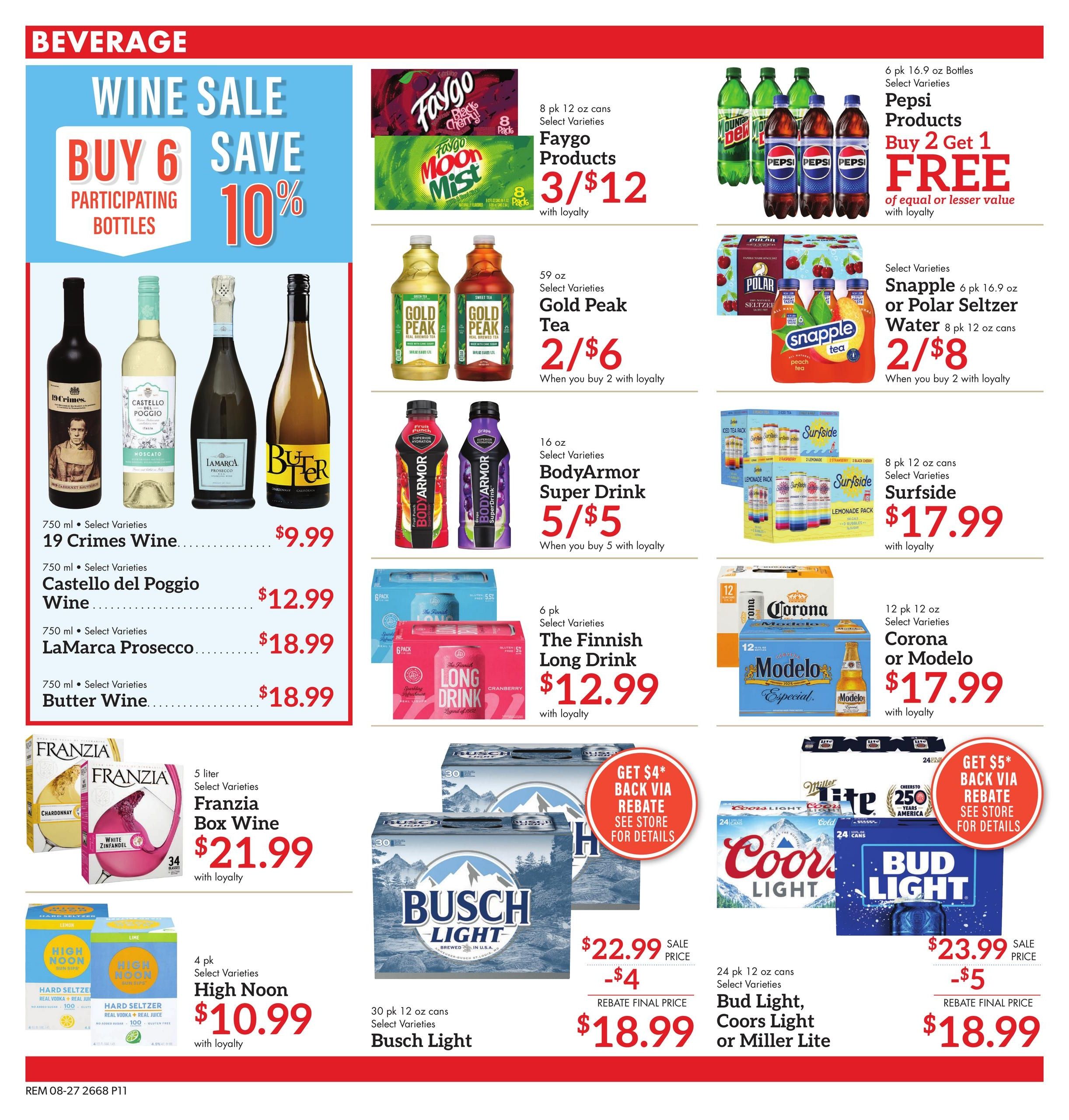 Remke Markets (Brookville Area, IN) Weekly Ad August 27 - September 2, 2026