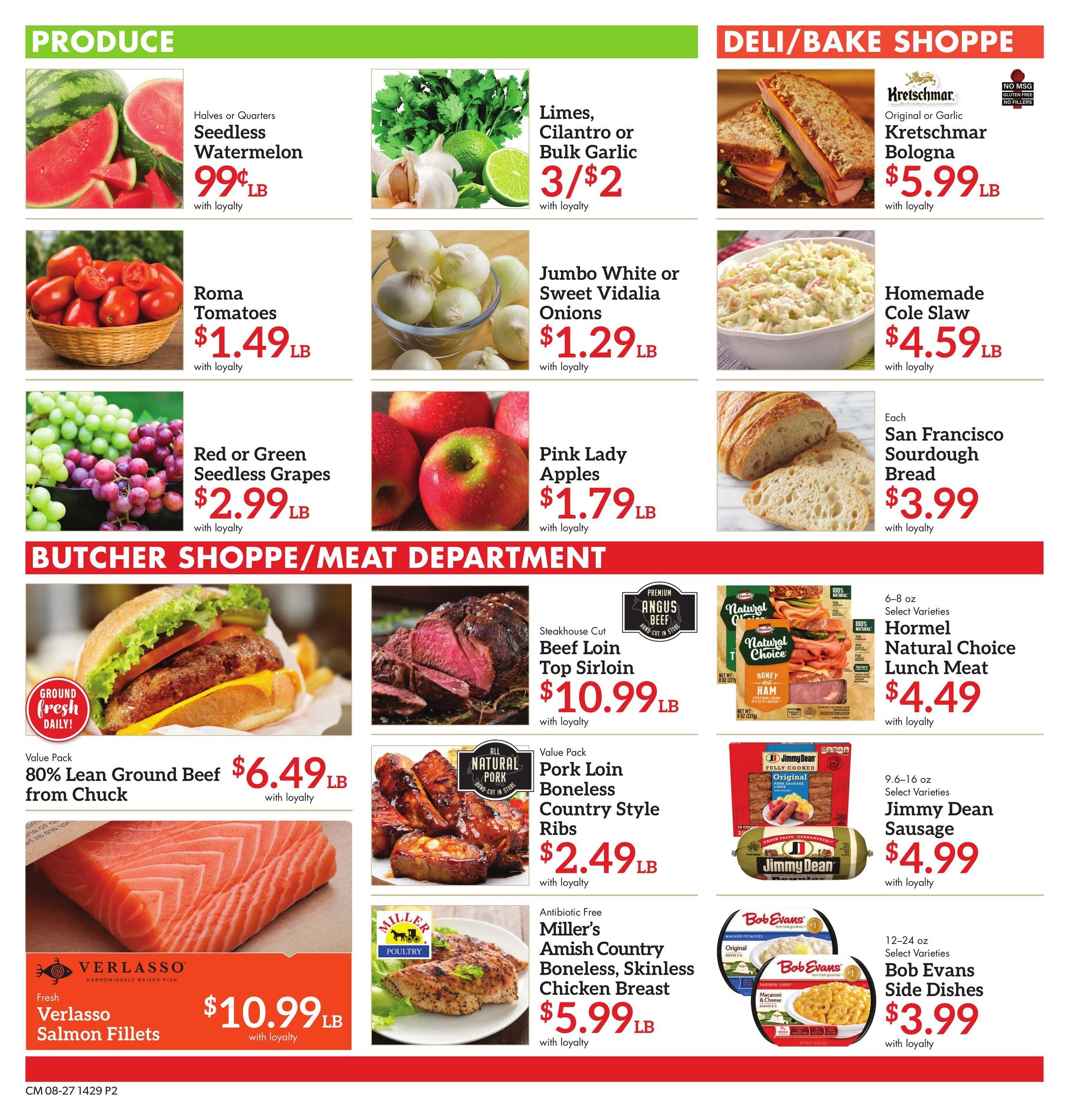 Remke Markets (Brookville Area, IN) Weekly Ad August 27 - September 2, 2026