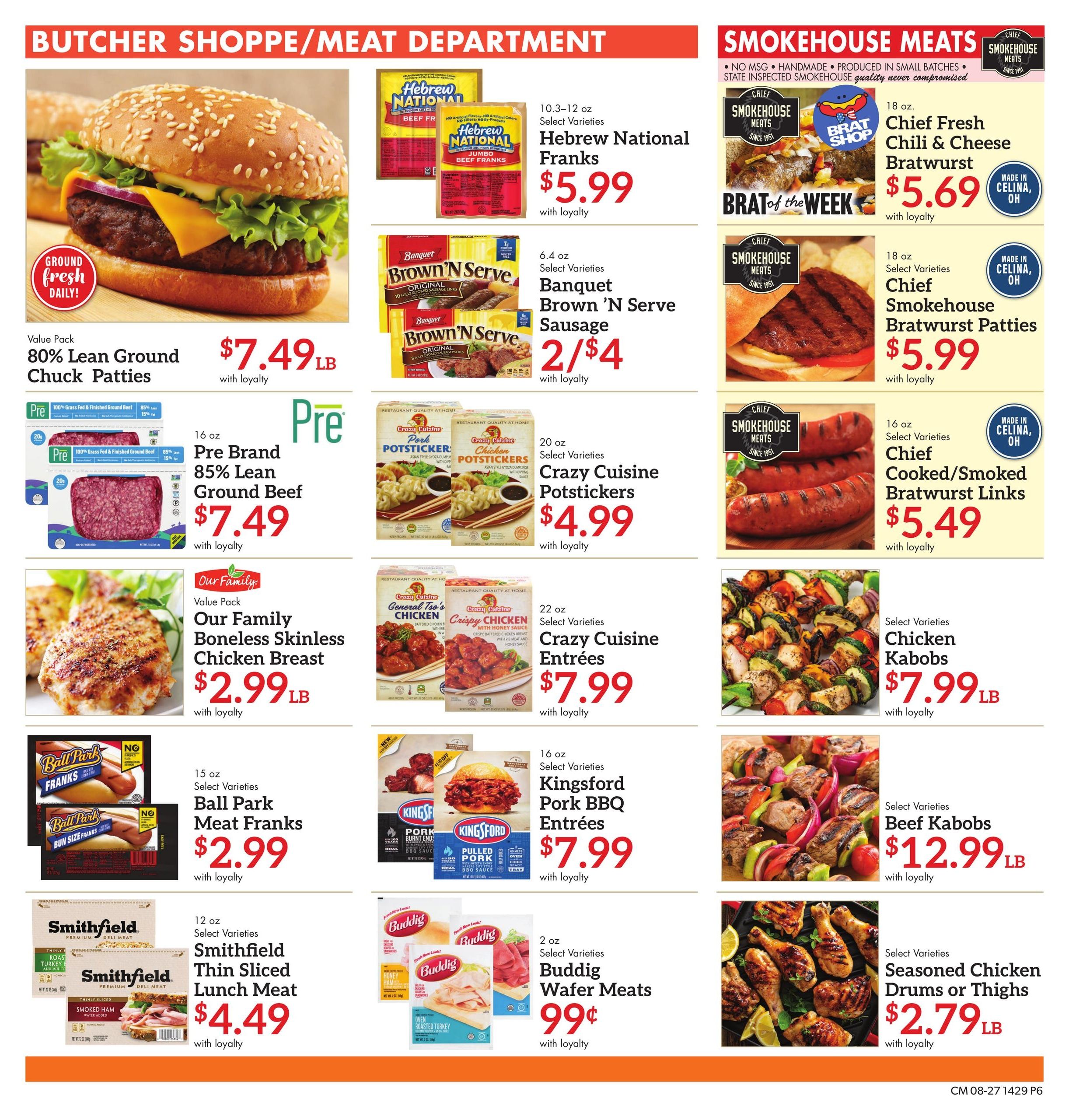 Remke Markets (Brookville Area, IN) Weekly Ad August 27 - September 2, 2026
