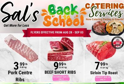 Sal's Grocery Flyer August 28 to September 3