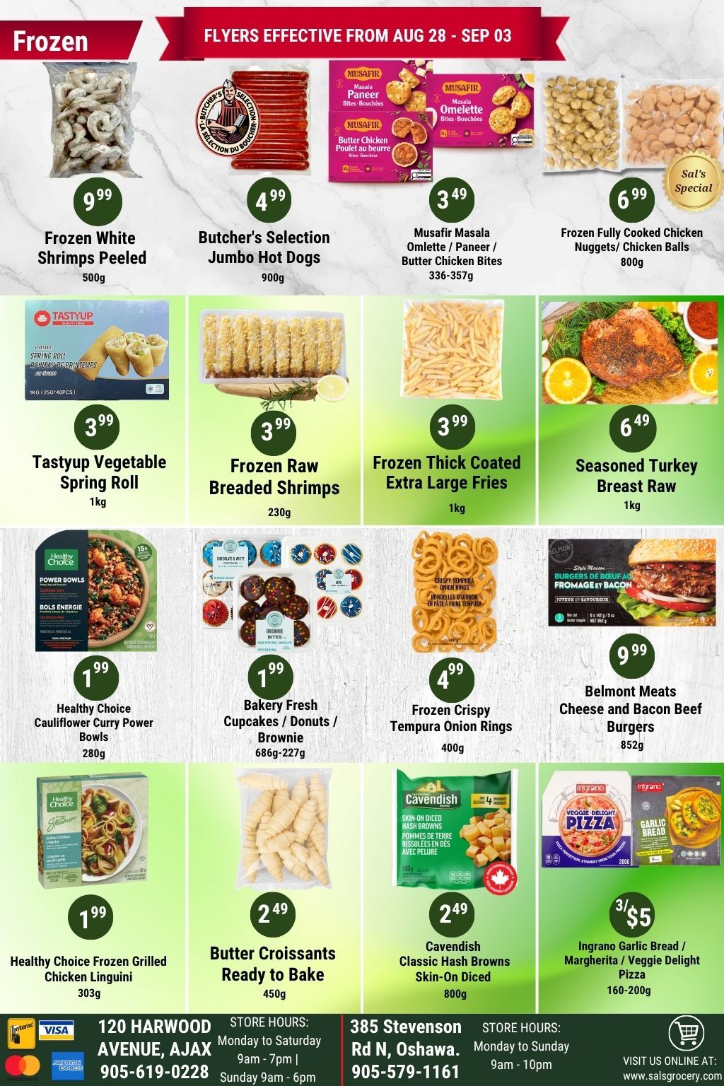 Sal's Grocery Flyer August 28 to September 3