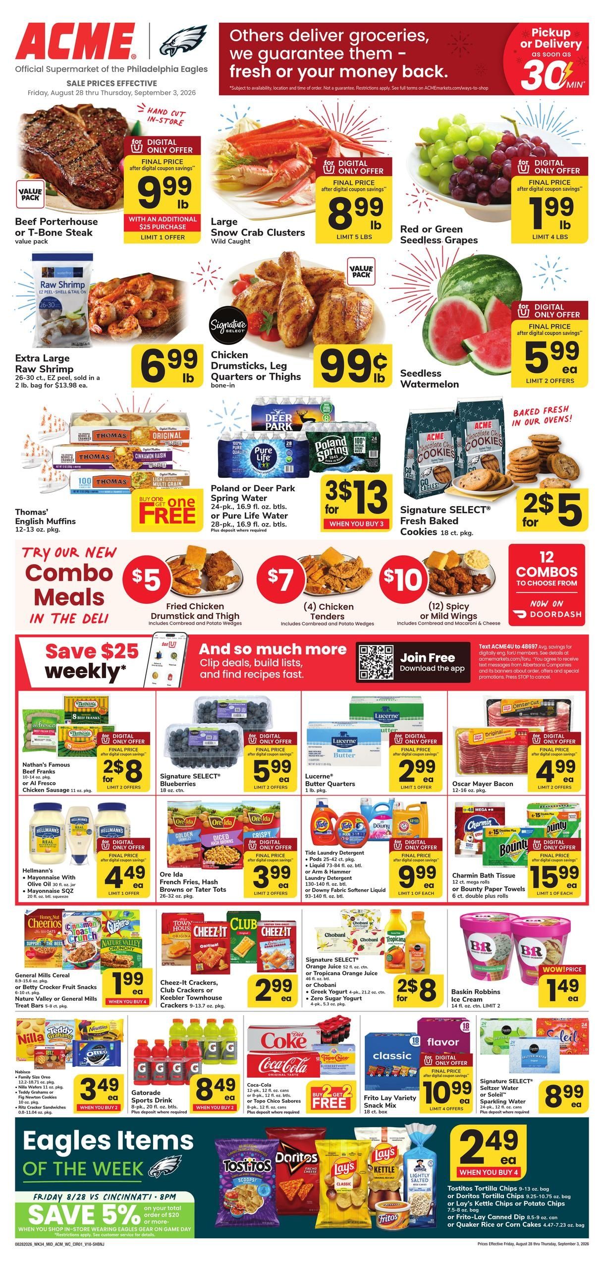 Acme Markets (Margate City Area, NJ) Weekly Ad August 28 - September 3, 2026