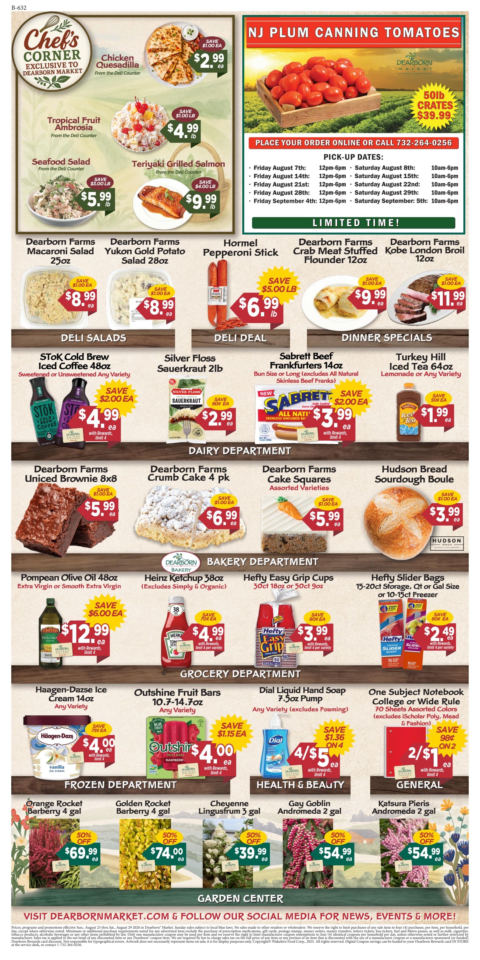 Dearborn Market Weekly Ad August 23 - 29, 2026