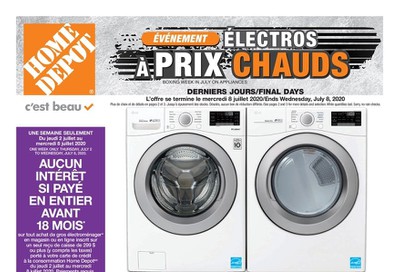 Home Depot (QC) Flyer July 2 to 8