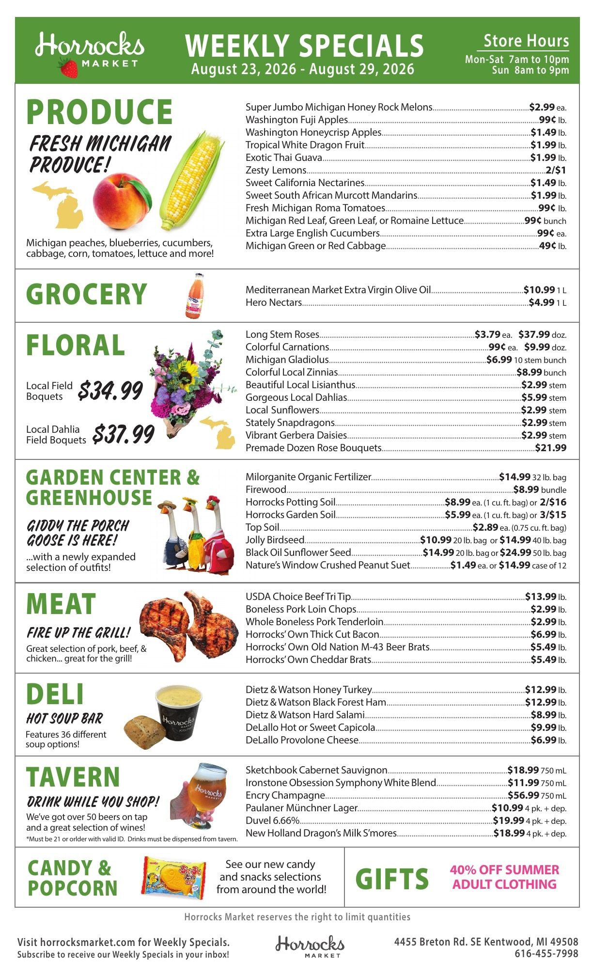 Horrocks Market Weekly Ad August 23 - 29, 2026