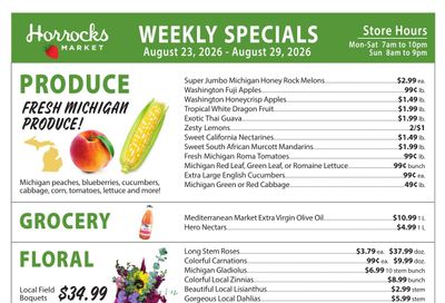 Horrocks Market Weekly Ad August 23 - 29, 2026