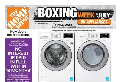 Home Depot (Atlantic) Flyer July 2 to 8