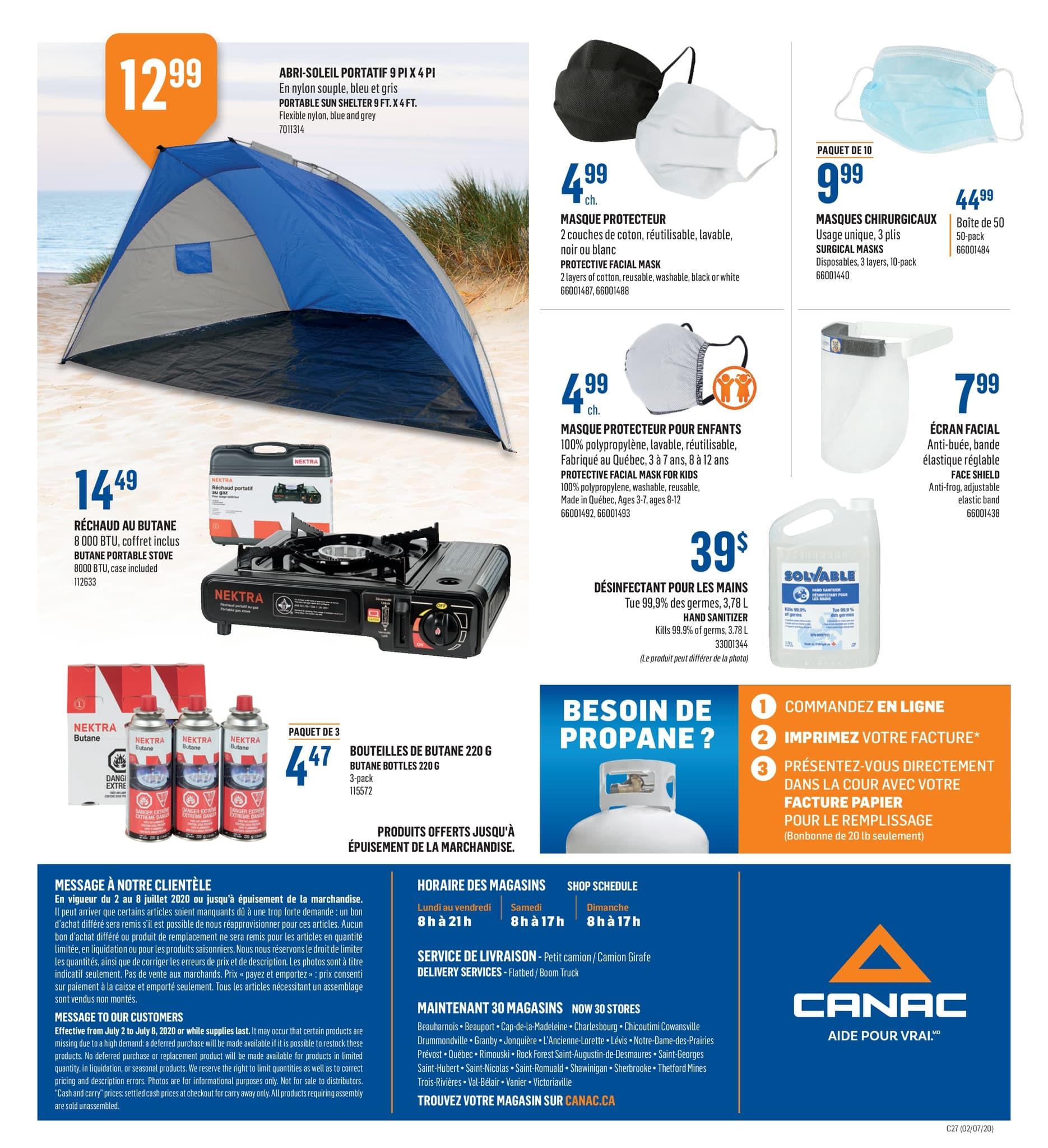 Canac Flyer July 2 to 8