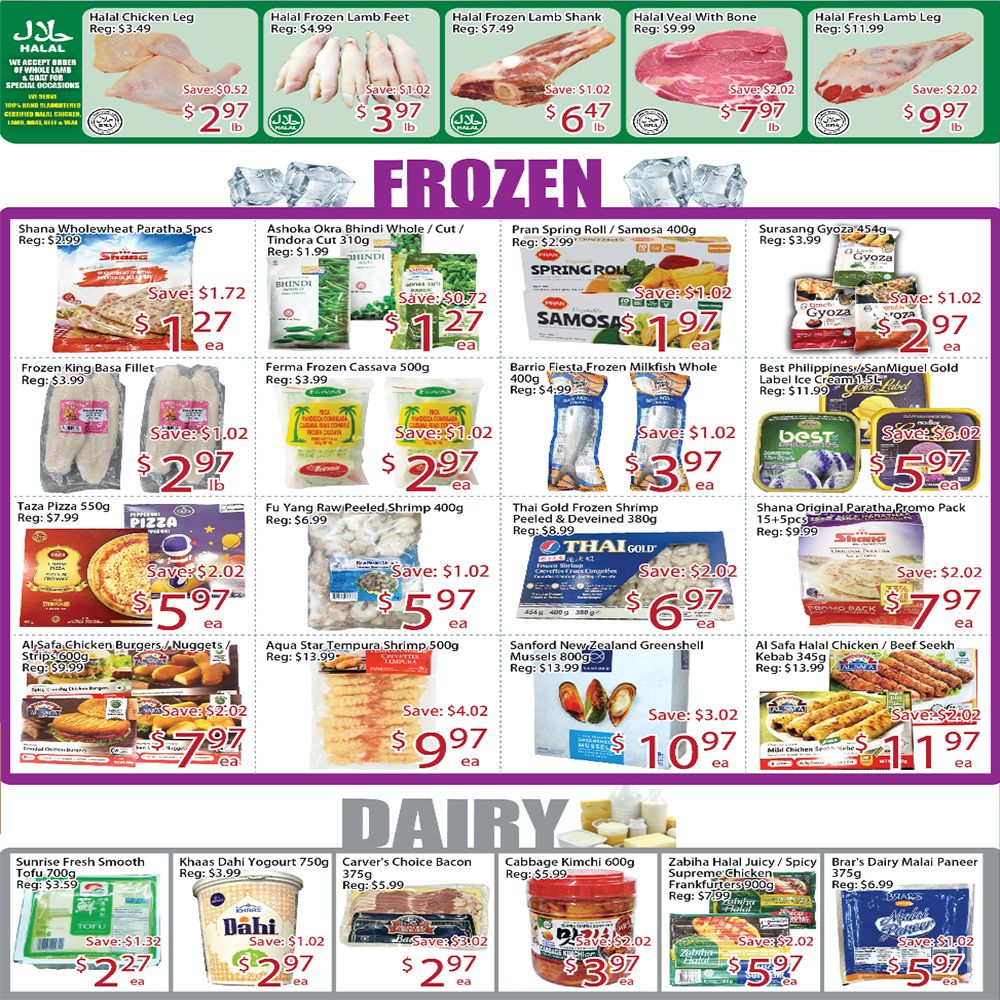Sunny Foodmart (Markham) Flyer August 28 to September 3