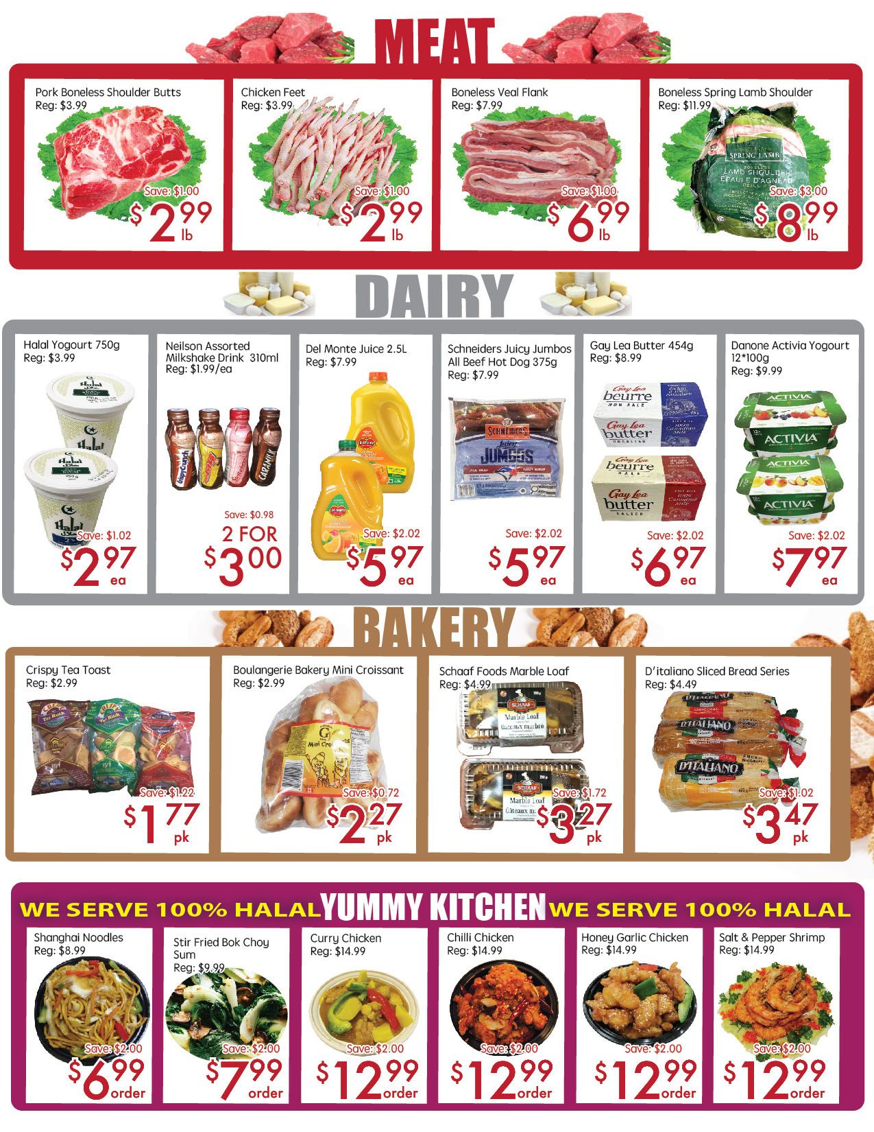 Sunny Foodmart (Etobicoke) Flyer August 28 to September 3