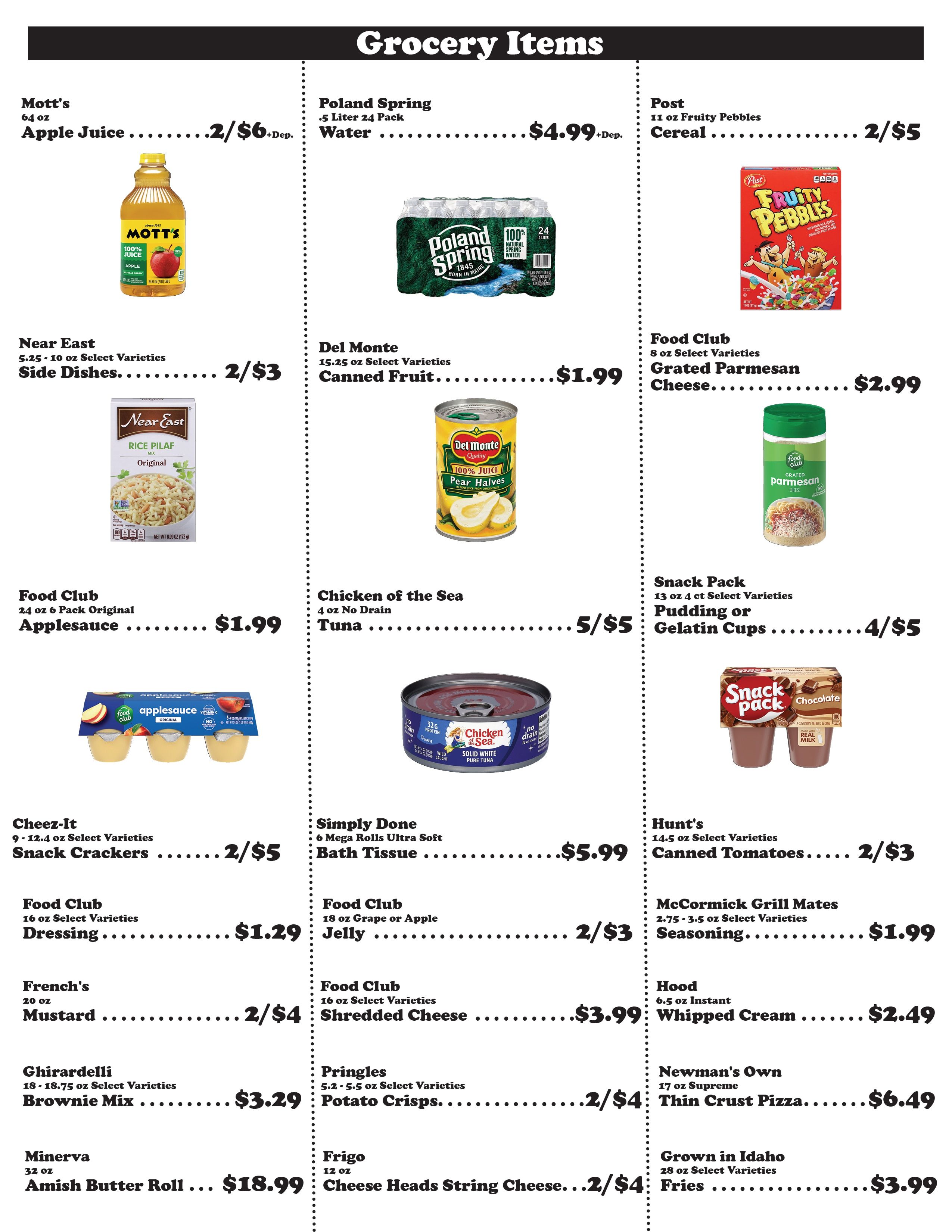 Bourque's Park and Shop Weekly Ad August 24 - 30, 2026