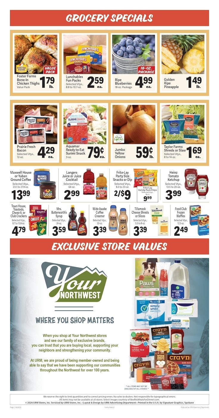 Fresh Foods Marketplace Weekly Ad August 26 - September 1, 2026