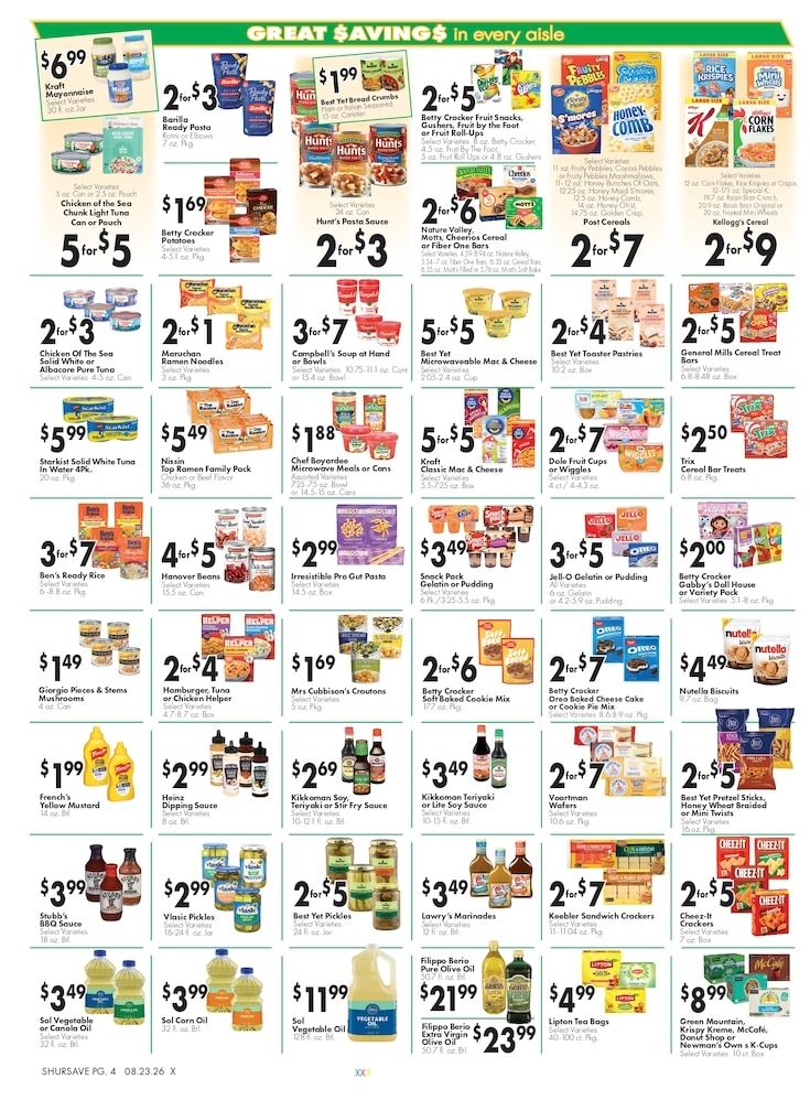 Rob's Market Weekly Ad August 23 - 29, 2026