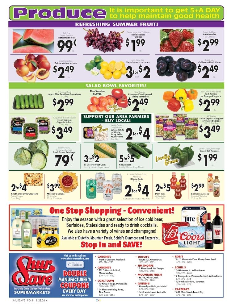 Rob's Market Weekly Ad August 23 - 29, 2026