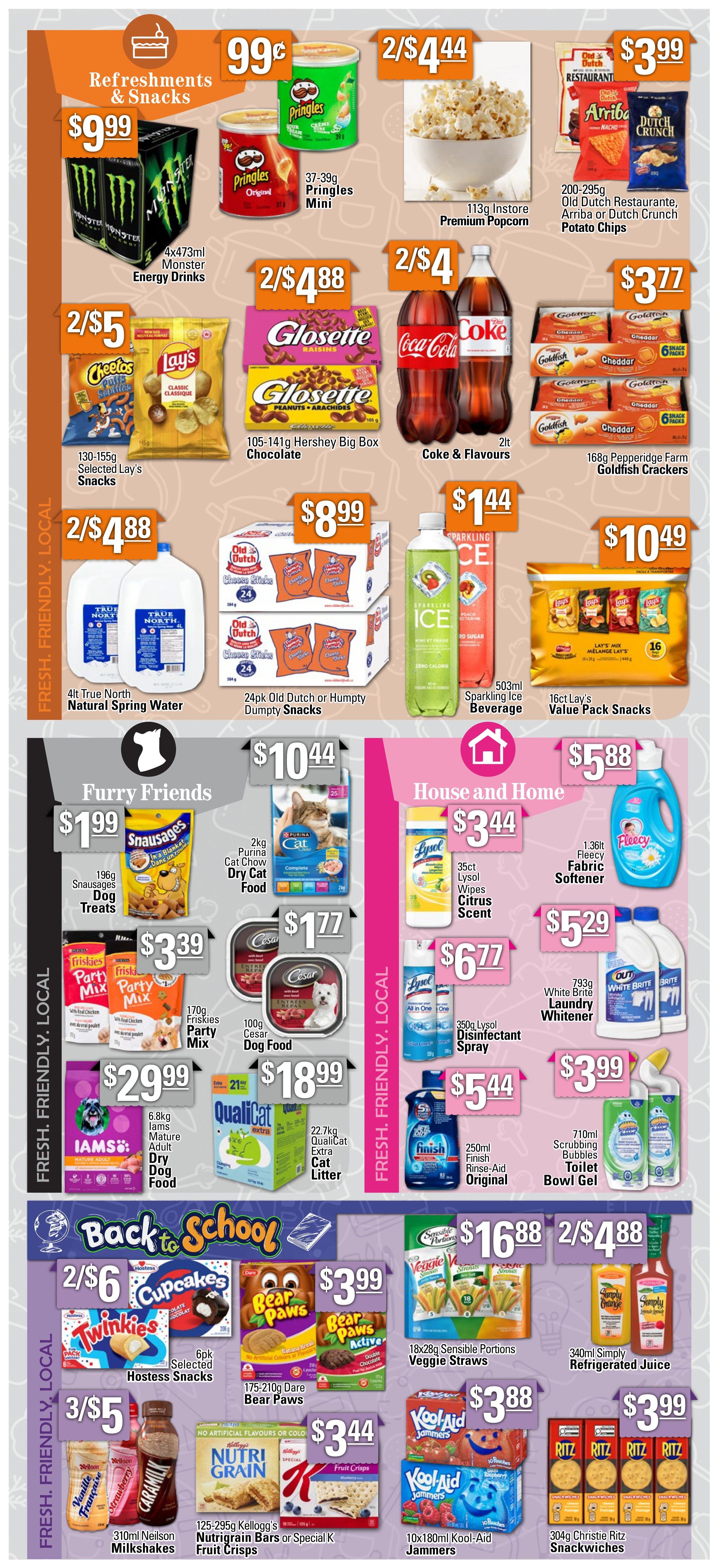 Powell's Supermarket Flyer August 27 to September 2