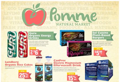 Pomme Natural Market Monthly Flyer July 2 to 29