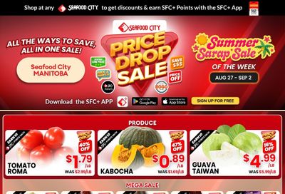 Seafood City Supermarket (MB) Flyer August 27 to September 2