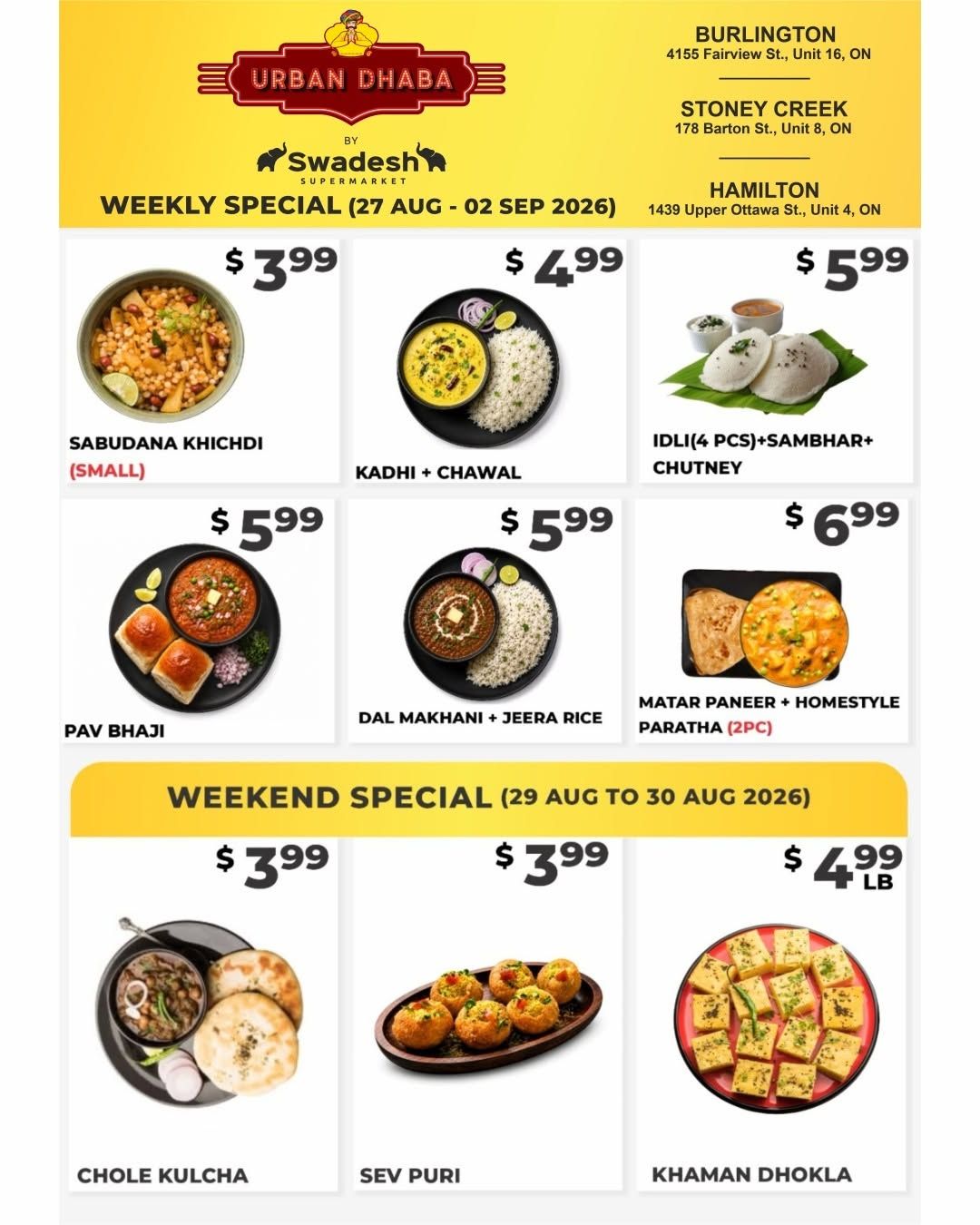 Swadesh Supermarket Flyer August 27 to September 2