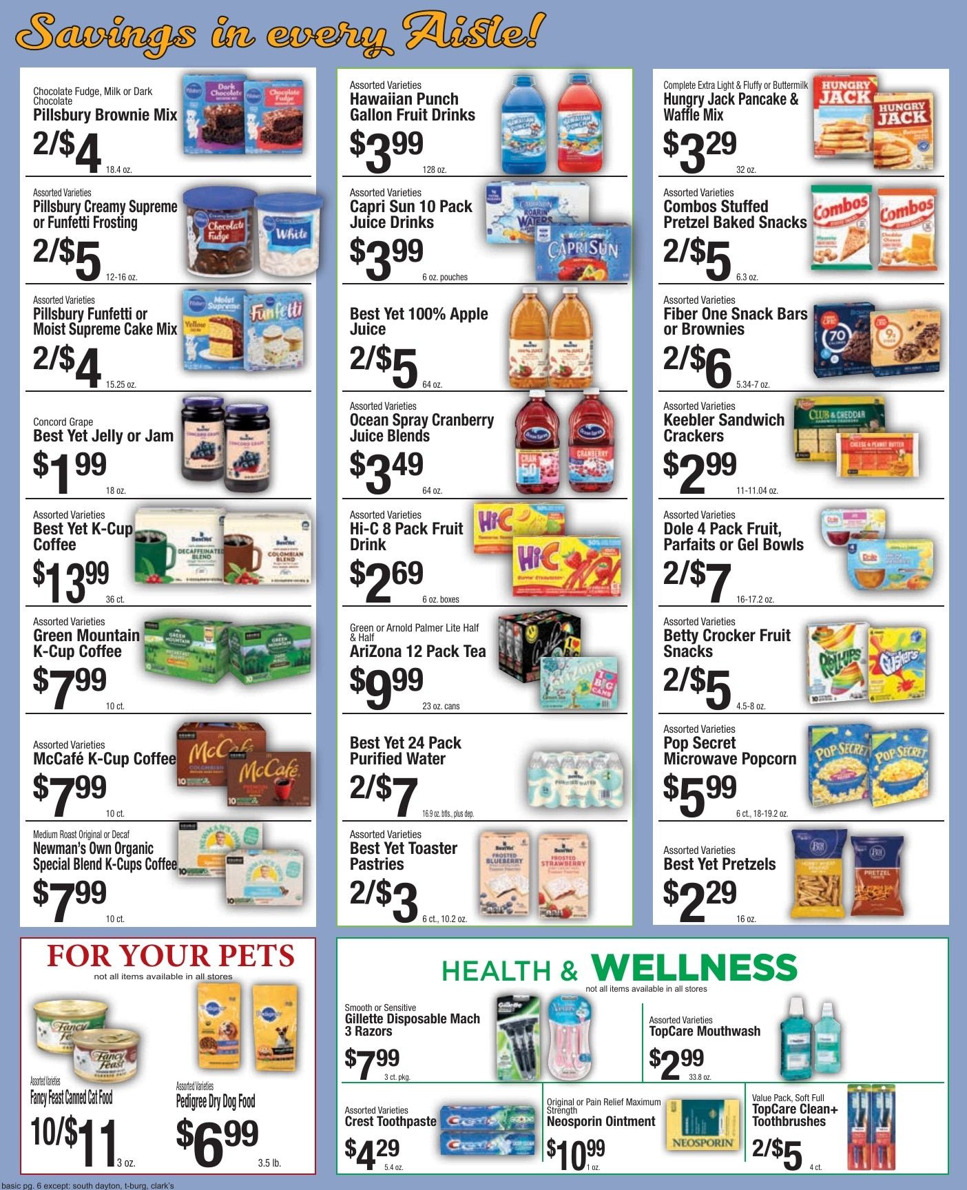 Pixley's Shurfine Food Mart Weekly Ad August 23 - 29, 2026