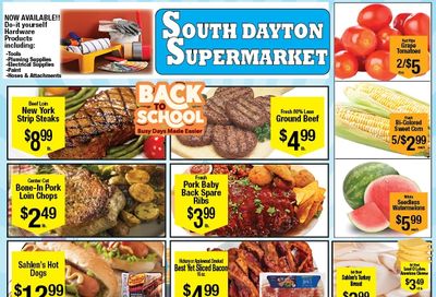 South Dayton Supermarket Weekly Ad August 24 - 30, 2026