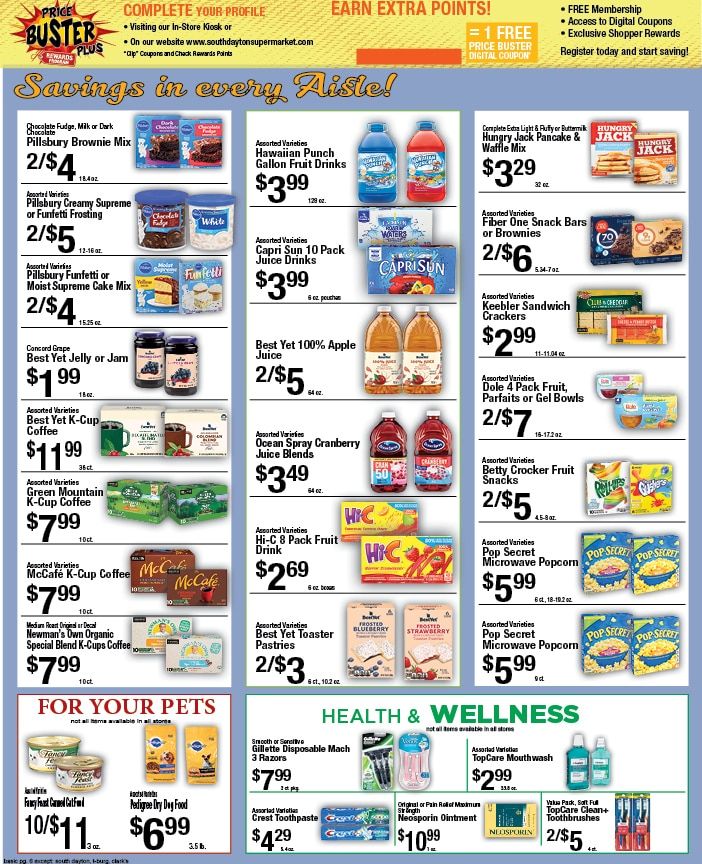 South Dayton Supermarket Weekly Ad August 24 - 30, 2026