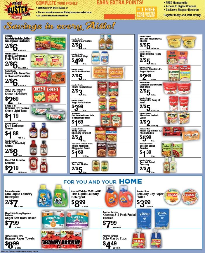 South Dayton Supermarket Weekly Ad August 24 - 30, 2026