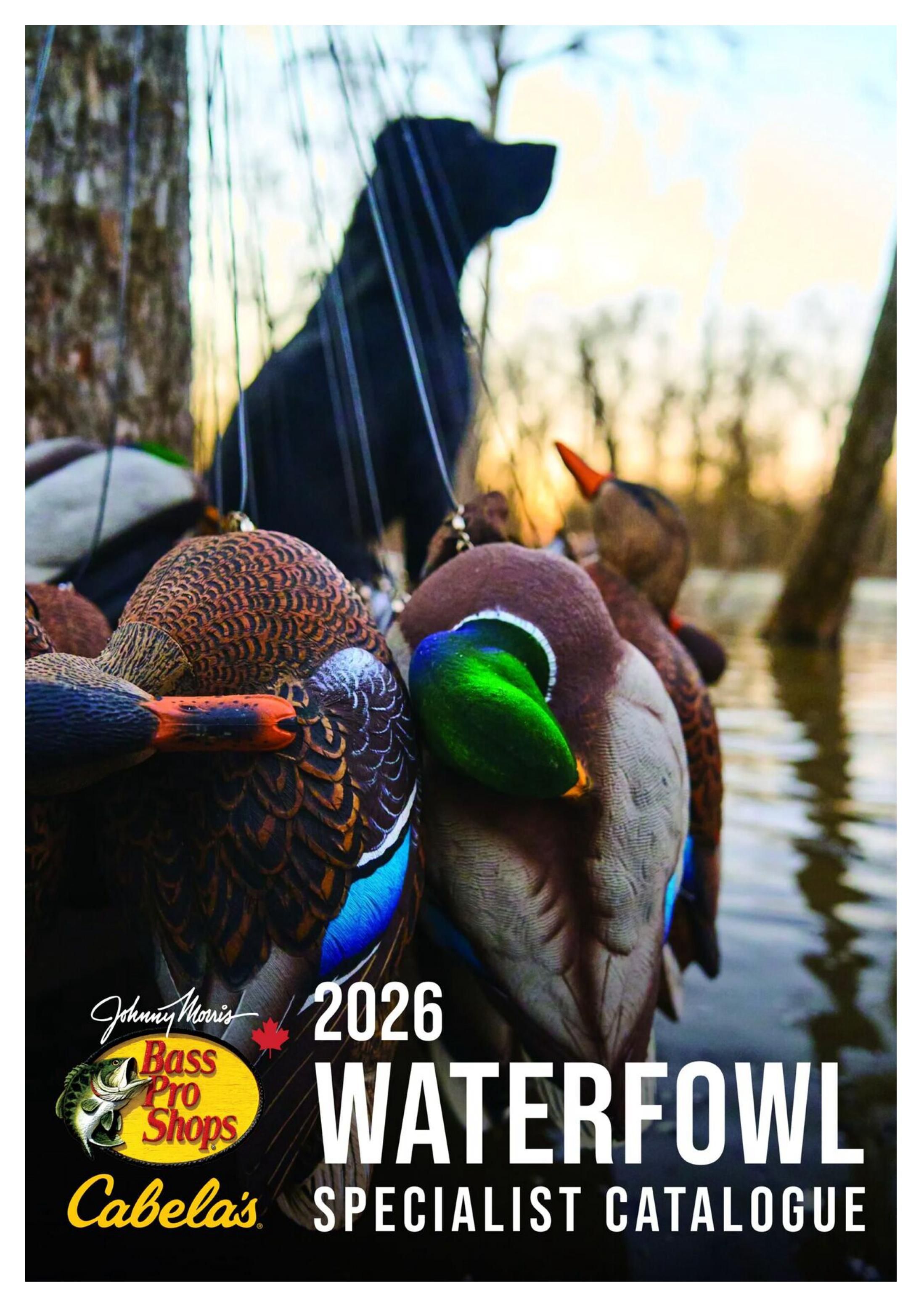Bass Pro Shops Waterfowl Catalogue August 27 to September 23