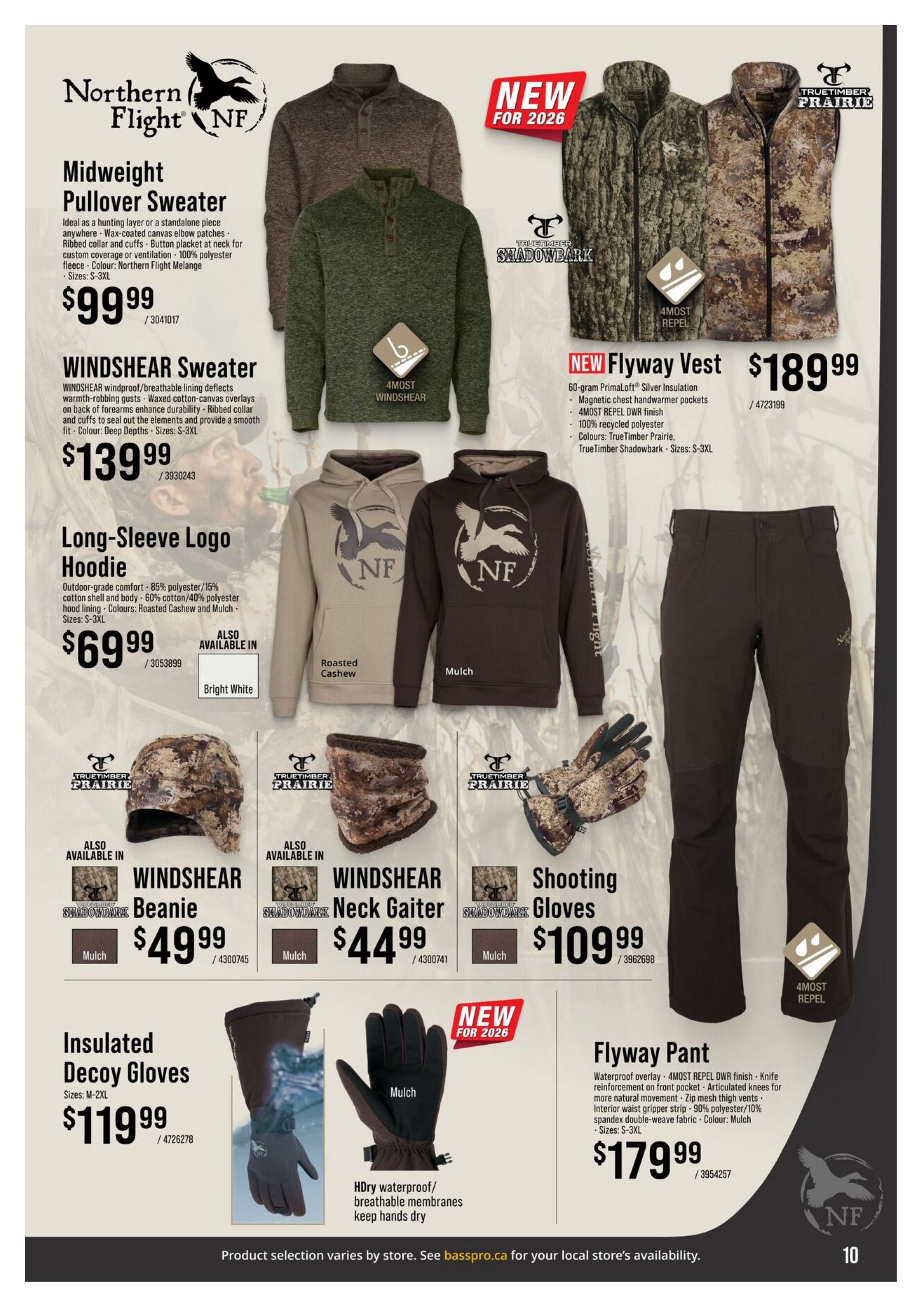 Bass Pro Shops Waterfowl Catalogue August 27 to September 23