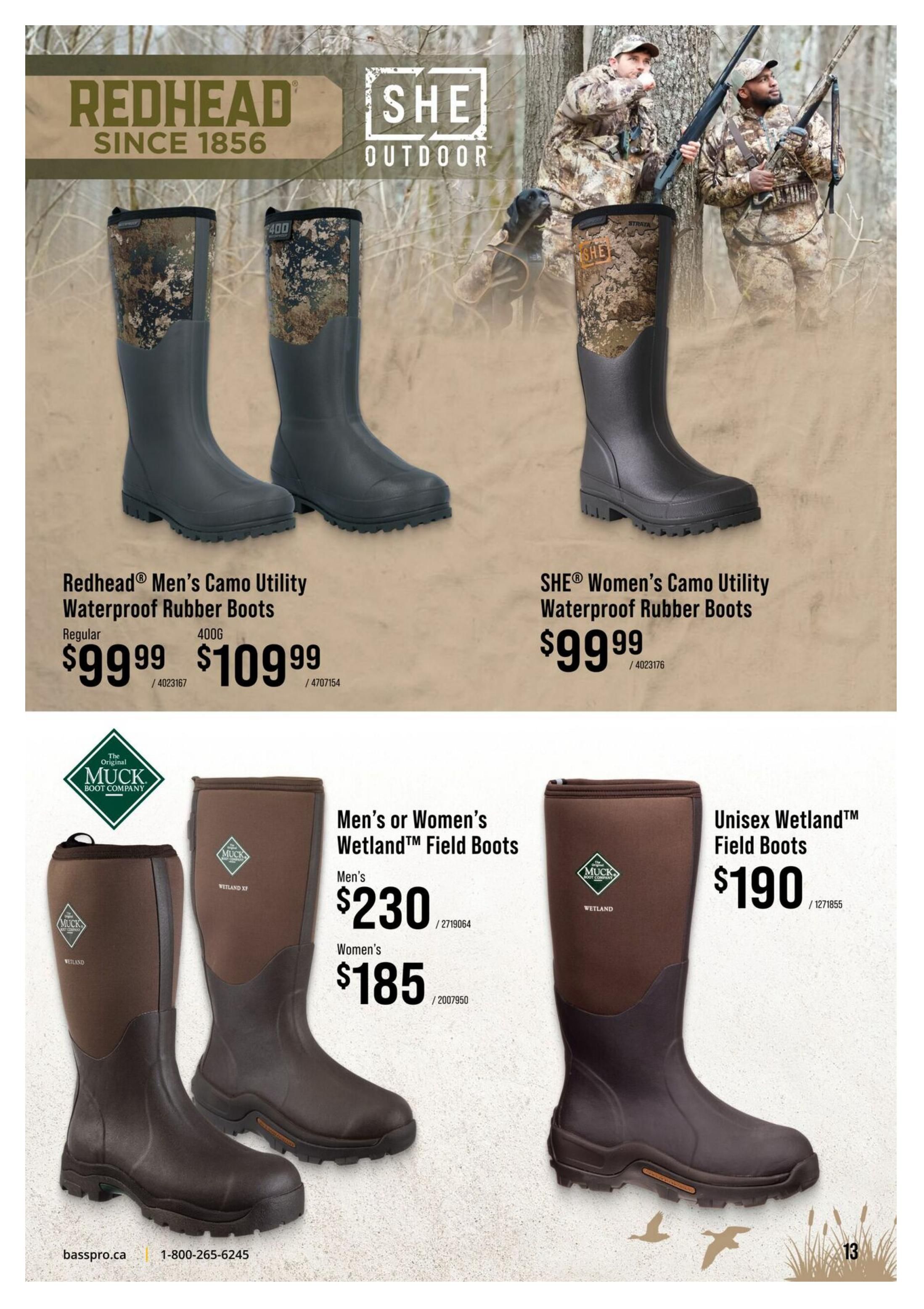 Bass Pro Shops Waterfowl Catalogue August 27 to September 23