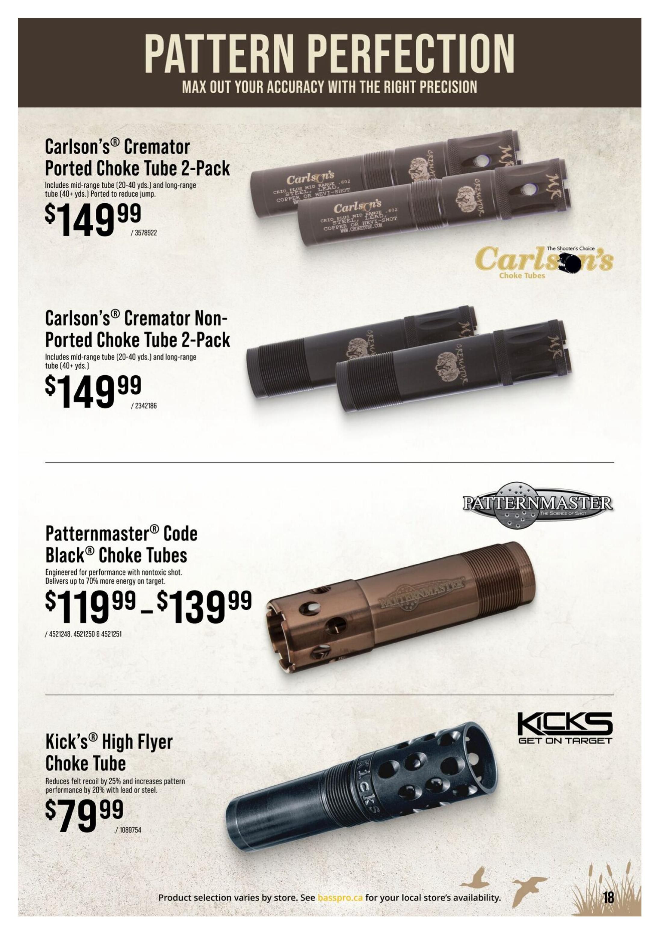 Bass Pro Shops Waterfowl Catalogue August 27 to September 23