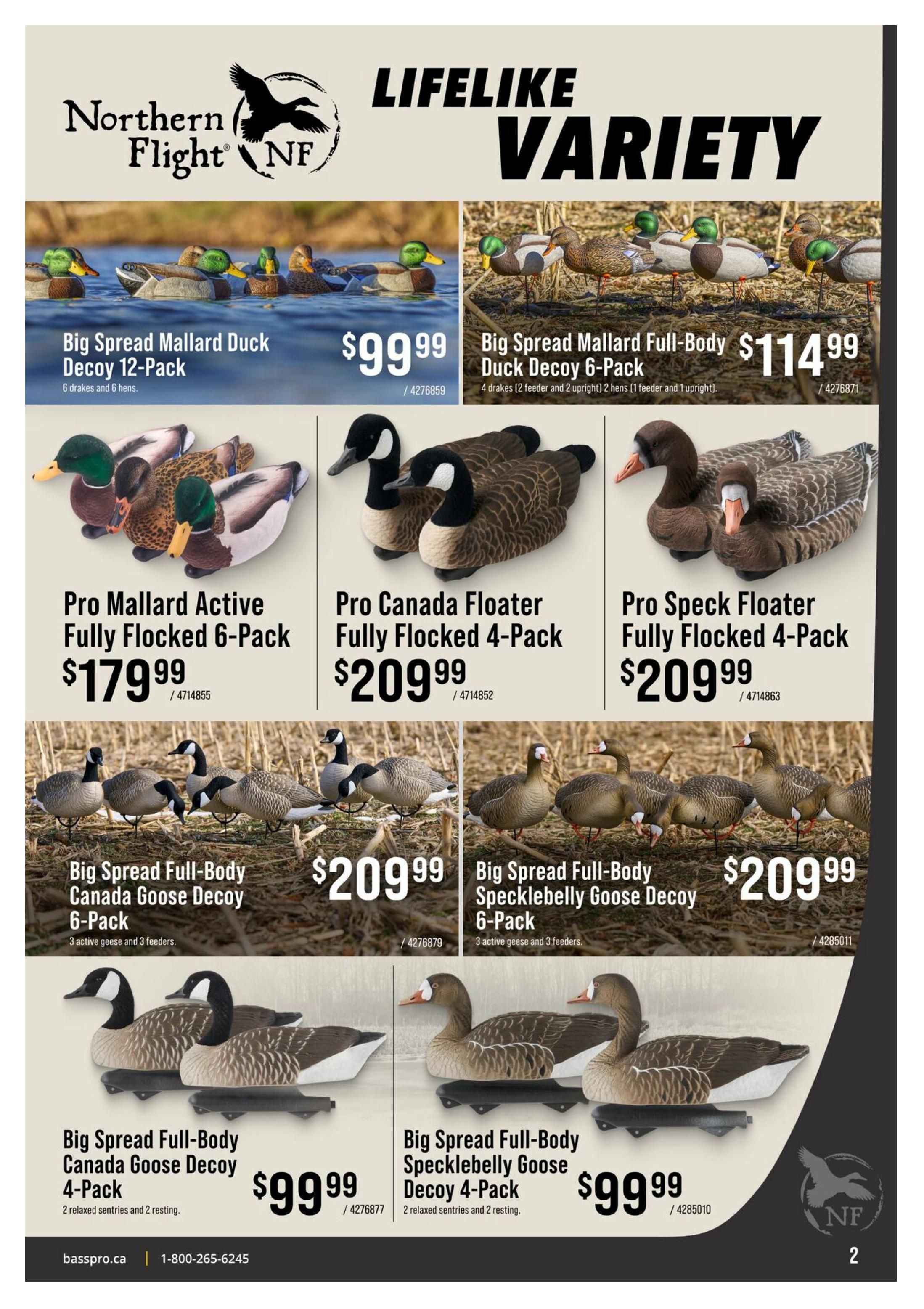 Bass Pro Shops Waterfowl Catalogue August 27 to September 23