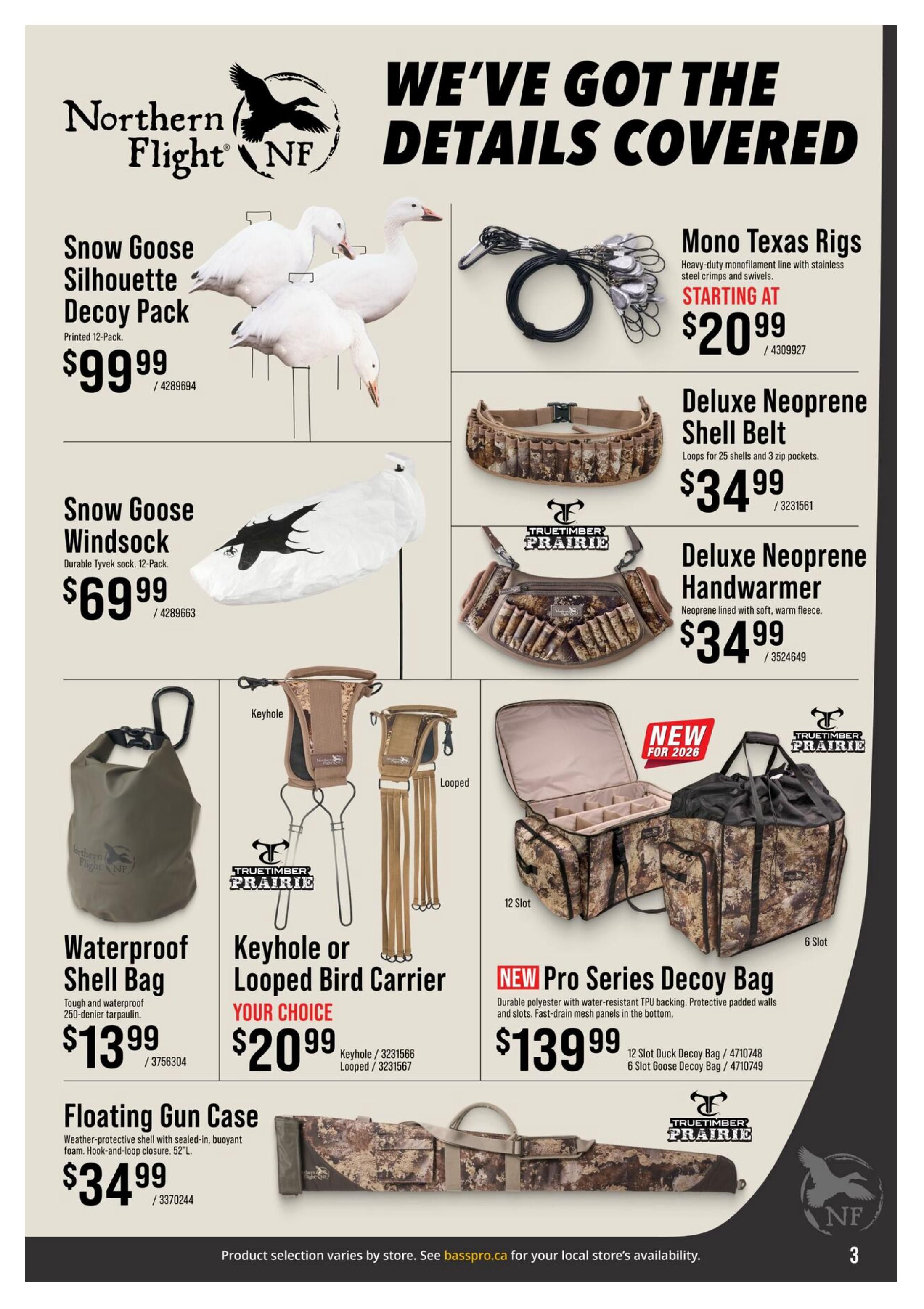 Bass Pro Shops Waterfowl Catalogue August 27 to September 23