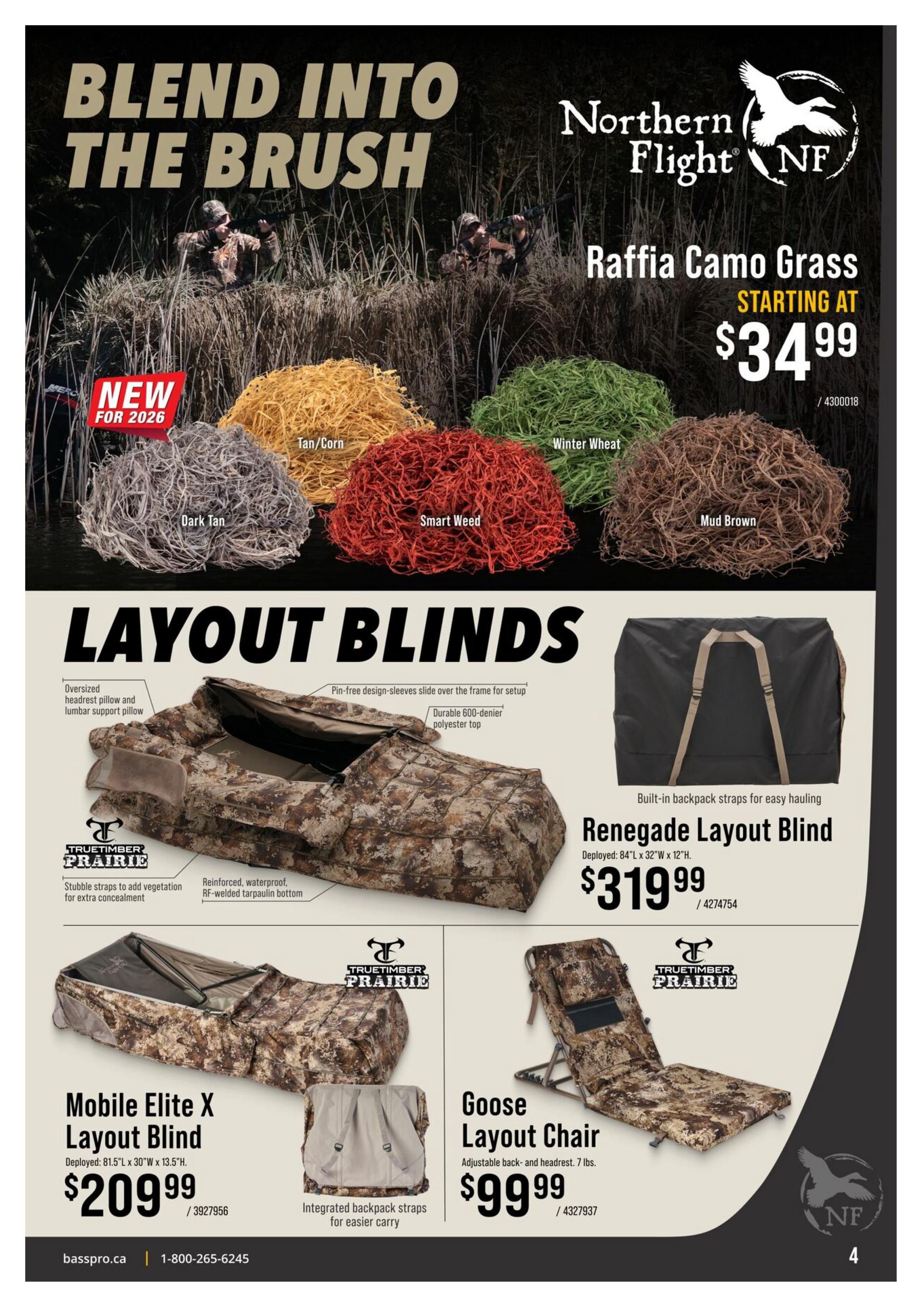 Bass Pro Shops Waterfowl Catalogue August 27 to September 23