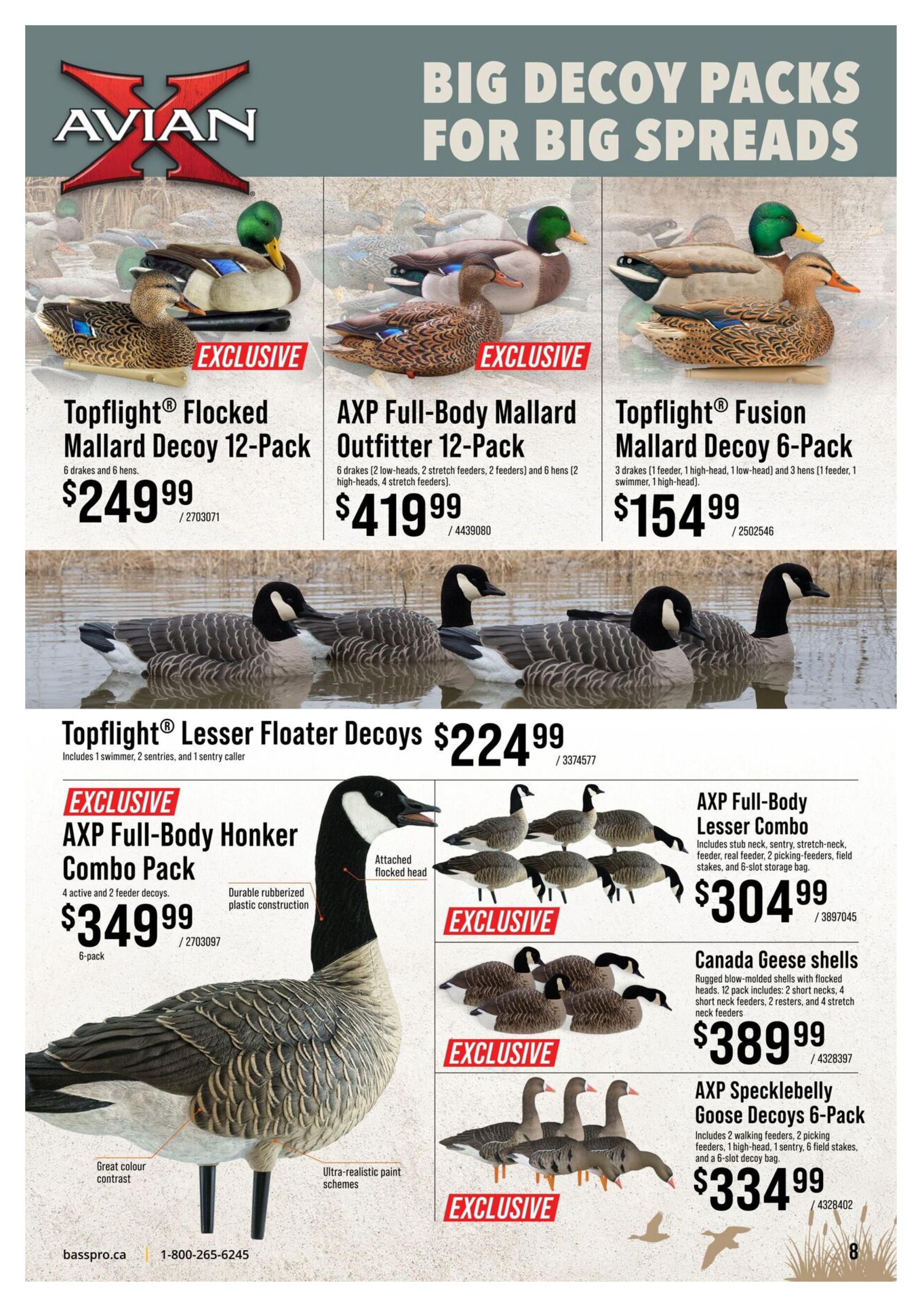 Bass Pro Shops Waterfowl Catalogue August 27 to September 23