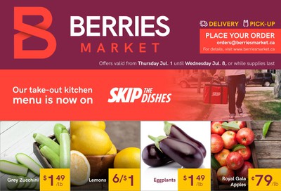 Berries Market Flyer July 2 to 8