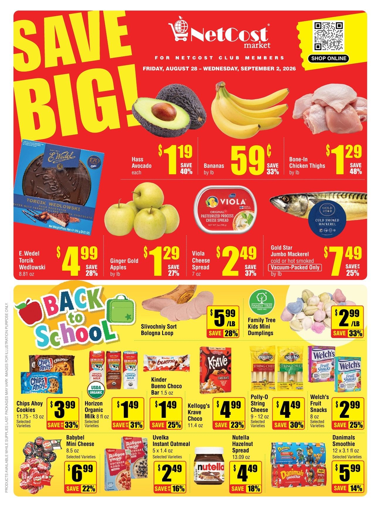 NetCost Market (New Jersey, Pennsylvania) Weekly Ad August 28 - September 2, 2026