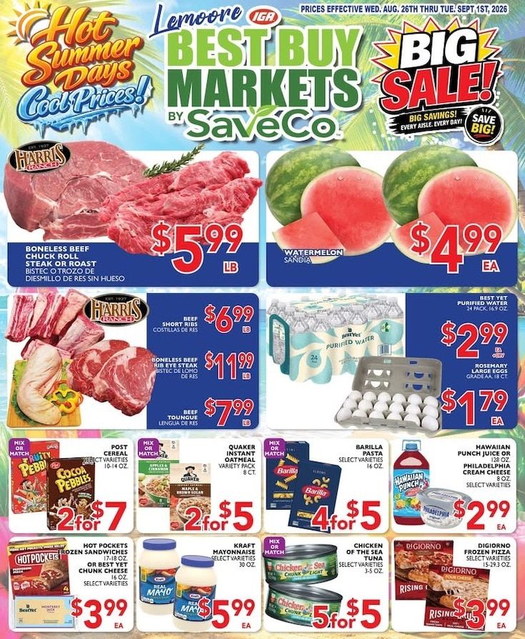 Best Buy Markets Weekly Ad August 26 - September 1, 2026